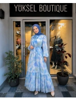 Jamıla Sarah Lale Elbise SS25-3076