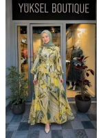 Jamıla Sarah Mehtap Elbise SS25-3089