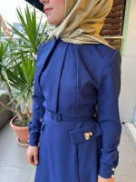 Jamıla Sarah Tohum Elbise FW26-3240