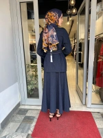 Kargo Cepli Denim Ceket T26Y-8208
