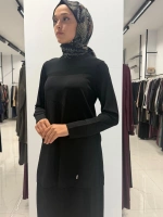 Kendinden Desenli Triko Etek 3262004