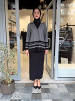 Klasik Kesim Triko Etek Black 3262103