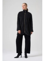 Mascara Kolları Düğme Detaylı Peluş Ceket 56MK1127