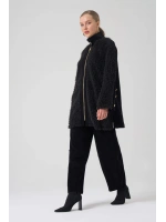 Mascara Kolları Düğme Detaylı Peluş Ceket 56MK1127