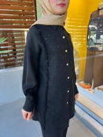 Mascara Püsküllü Tüvit Gömlek 56MK2125