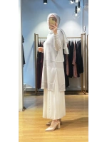 MissDalida Bekletme ve Çizgi Detay. Triko Tunik T24Y-6023