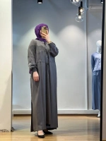 MissDalida Beli Bağcıklı Cupro Ceket 25Y-8002