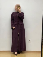 MissDalida Beli Büzgülü Cupro Ferace T25Y-8013