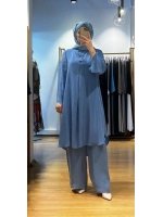 MissDalida Bol Paça Cupra Pantolon T24Y-7005