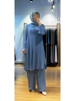 MissDalida Bol Paça Cupra Pantolon T24Y-7005