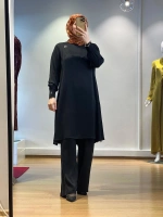 MissDalida Bol Paça Cupro Pantolon T25K-7015