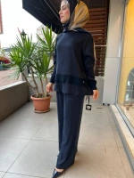 MissDalida Bol Paça Cupro Pantolon T26K-7002