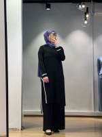 MissDalida Bol Paça Triko Pantolon 25Y-7001