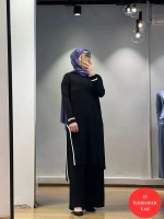 MissDalida Bol Paça Triko Pantolon 25Y-7001