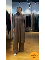 MissDalida Bol Paça Triko Pantolon T26Y-7001