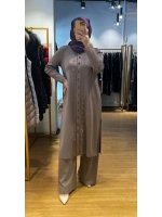 MissDalida Bol Paça Triko Pantolon T26Y-7001