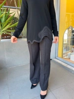 MissDalida Denim Boru Paça Pantolon T25PF-7008