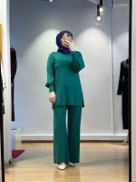 MissDalida Düğme Detaylı Balon Kollu Tunik T24K-6026