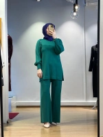 MissDalida Düğme Detaylı Balon Kollu Tunik T24K-6026