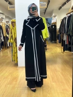 MissDalida Erkek Yaka Uzun Triko Hırka T25PF-9009