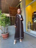 MissDalida Erkek Yaka Uzun Triko Hırka T25PF-9009