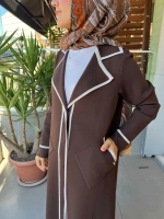 MissDalida Erkek Yaka Uzun Triko Hırka T25PF-9009