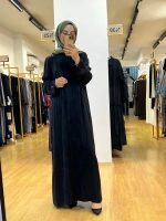 MissDalida Gömlek Yaka Jakarlı Cupro Ferace 25Y-8056