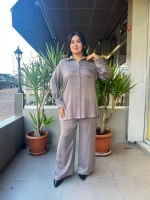 MissDalida Hakim Yaka Kupro Gömlek T25K-3001