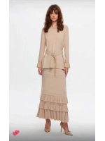 MissDalida Kemer Detaylı Triko Tunik T24Y-6016