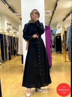 MissDalida Keten Elbise T25Y-8018