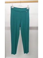 MissDalida Paçası Düğme Detaylı Triko Pantolon T24K-7010