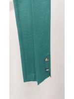 MissDalida Paçası Düğme Detaylı Triko Pantolon T24K-7010