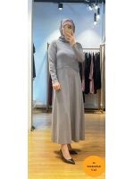 MissDalida Yakası Taşlı Elbise T24Y-4018