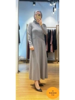 MissDalida Yakası Taşlı Elbise T24Y-4018