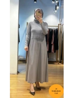 MissDalida Yakası Taşlı Elbise T24Y-4018