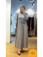 MissDalida Yakası Taşlı Elbise T24Y-4018