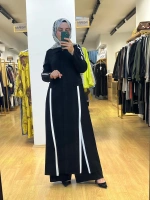 MissDalida Yırtmaç Detaylı Uzun Triko Hırka T25PF-9010