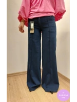 MissWhence Bol Paça Önü Dikişli Kot Pantolon 25Y-37100-D