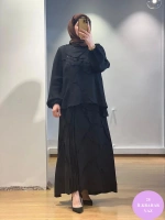 MissWhence Etek Takım Cupro/Keten 25Y-37305