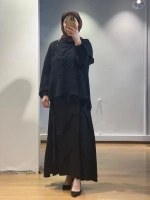 MissWhence Etek Takım Cupro/Keten 25Y-37305