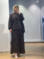 MissWhence Etek Takım Cupro/Keten 25Y-37305