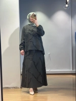 MissWhence Etek Takım Cupro/Keten 25Y-37305