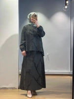 MissWhence Etek Takım Cupro/Keten 25Y-37305