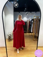 MissWhence Fermuar Detaylı Cupro Elbise 25Y-37830