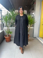 MissWhence Fermuar Detaylı Elbise 25Y-3003