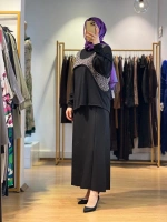 MissWhence Fermuar Detaylı Etek 25K-36904