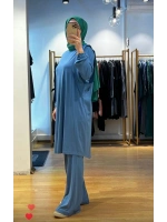 MissWhence İspanyol Paça Bambu Penye Pantolon 35114