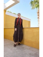 MissWhence Lazer Kesim Detaylı Pardesü 35511