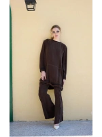 MissWhence Önü Dikişli İspanyol Paça Pantolon 37110