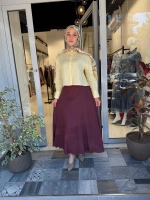 Naturel %100 Keten Kloş Etek TD-3550